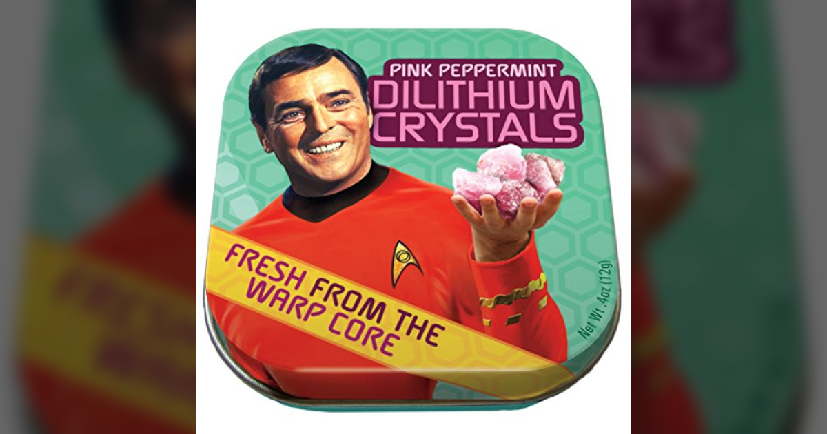 Edible Dilithium Crystals! What!?!? We Love Trek