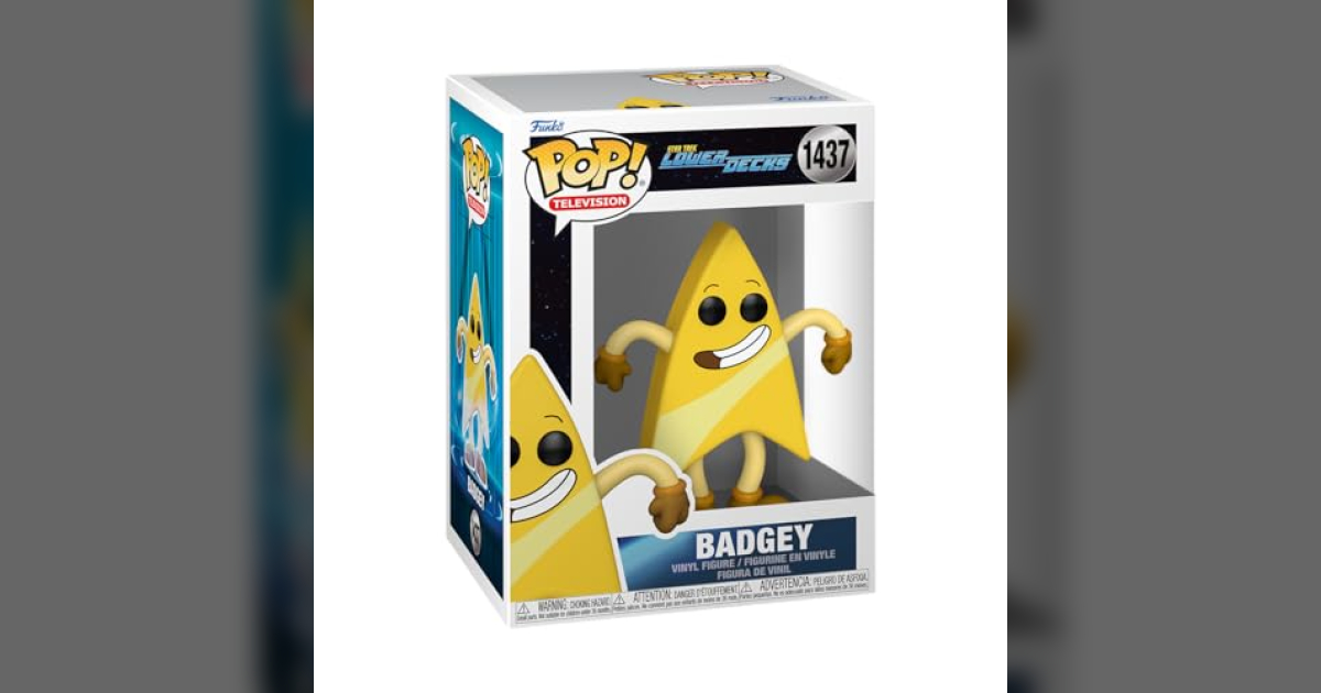 PREORDER Badgey from Lower Decks Funko Pop We Love Trek