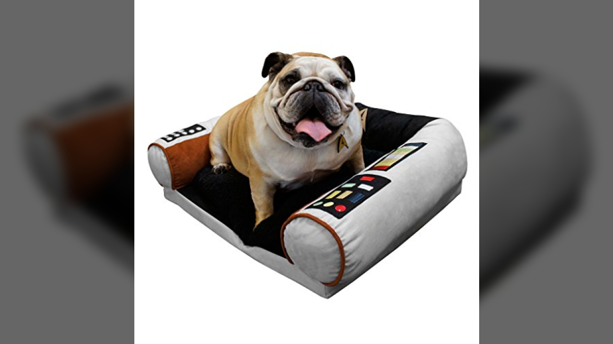 Star Trek Captain's Chair Pet Bed Furniture